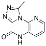 1-METHYL-5H-2,3,5,9,9B-PENTAAZA-CYCLOPENTA[A]NAPHTHALEN-4-ONE Struktur