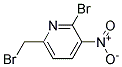 2-BROMO-6-BROMOMETHYL-3-NITRO-PYRIDINE Struktur