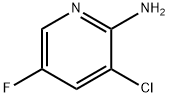 2-AMINO-3-CHLORO-5-FLUOROPYRIDINE Struktur