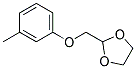 2-[(3-Methylphenoxy)Methyl]-1,3-Dioxolane Struktur