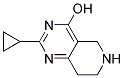 2-cyclopropyl-5,6,7,8-tetrahydropyrido[4,3-d]pyrimidin-4-ol Struktur