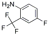 2-AMINO-5-FLUORO-1-TRIFLUOROMETHYLBENZENE Struktur