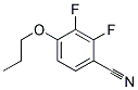 2,3-Difluoro-4-Cyanophenyl Propyl Ether Struktur