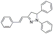 1,5-DIPHENYL-3-STYRYL-2-PYRAZOLINE Struktur