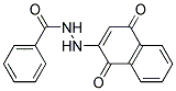 2'-(1,4-DIOXO-1,4-DIHYDRO-2-NAPHTHYL)BENZOHYDRAZIDE Struktur