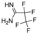 2,2,3,3,3-Pentafluoro-propionamidine Struktur