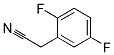 2,5-DIFLUOROPHENYLACETONITIRLE
 Struktur