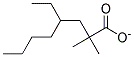 2-ETHYLHEXANYL-ISO-BUTYRAT Struktur