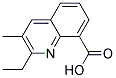 2-ETHYL-3-METHYLQUINOLINE-8-CARBOXYLIC ACID Struktur