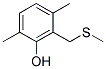 2,5-DIMETHYL-6-(METHYLTHIOMETHYL)PHENOL Struktur