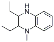 2,3-DIETHYL-1,2,3,4-TETRAHYDRO-1-METHYLQUINOXALINE Struktur