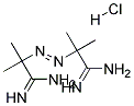 2,2'-AZOBIS(2-AMIDINOPROPANE) HYDROCHLORIDE Struktur