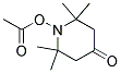 1-ACETYLOXY-2,2,6,6-TETRAMETHYL-4-OXOPIPERIDINE Struktur