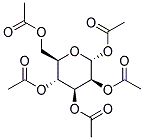 1,2,3,4,6-PENTA-O-ACETYL-A,-D-MANNOPYRANOSE Struktur