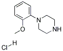 1-(O-METHOXYPHENYL)-PIPERAZINE MONOHYDROCHLORIDE Struktur