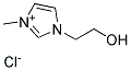 1-(2'-HYDROXYLETHYL)-3-METHYLIMIDAZOLIUM CHLORIDE Struktur