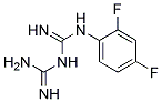 1-(2,4-DIFLUOROPHENYL)BIGUANIDE Struktur