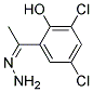 1-(3,5-DICHLORO-2-HYDROXYPHENYL)ETHAN-1-ONE HYDRAZONE, TECH Struktur