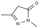 1,3-DIMETHYL-4,5-DIHYDRO-1H-PYRAZOL-5-ONE, TECH Struktur