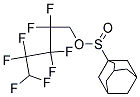 2,2,3,3,4,4,5,5-OCTAFLUOROPENTYL ADAMANTANE-1-SULFINATE, TECH Struktur