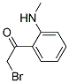 2-BROMO-1-(2-METHYLAMINOPHENYL)ETHANONE Struktur