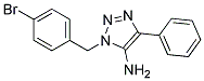 1-(4-BROMOBENZYL)-4-PHENYL-1H-1,2,3-TRIAZOL-5-YLAMIN Struktur