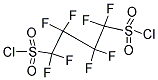 1,4-BIS(CHLOROSULPHONYL)OCTAFLUOROBUTAN Struktur