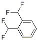 1,2-BIS(DIFLUOROMETHYL)BENZEN Struktur