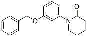 1-(3-BENZYLOXY-PHENYL)-PIPERIDIN-2-ONE Struktur