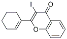 2-CYCLOHEX-1-ENYL-3-IODO-CHROMEN-4-ONE Struktur