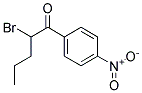 2-BROMO-1-(4-NITRO-PHENYL)-PENTAN-1-ONE Struktur