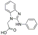 (2-ANILINO-1H-BENZIMIDAZOL-1-YL)ACETIC ACID Struktur