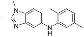 (1,2-DIMETHYL-1H-BENZOIMIDAZOL-5-YL)-(2,5-DIMETHYL-PHENYL)-AMINE Struktur