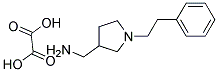 1-[1-(2-PHENYLETHYL)PYRROLIDIN-3-YL]METHANAMINE OXALATE Struktur