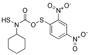 2,4-DINITROPHENYL-N-CYCLO- HEXYLDITHIO CARBAMATE Struktur