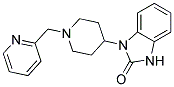 1-[1-(PYRIDIN-2-YLMETHYL)PIPERIDIN-4-YL]-1,3-DIHYDRO-2H-BENZIMIDAZOL-2-ONE Struktur