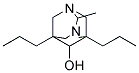 2-METHYL-5,7-DIPROPYL-1,3-DIAZATRICYCLO[3.3.1.1(3,7)]DECAN-6-OL Struktur