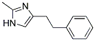 2-METHYL-4-PHENETHYL-1H-IMIDAZOLE Struktur