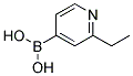 (2-ETHYLPYRIDIN-4-YL)BORONIC ACID Struktur