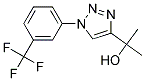 2-(1-[3-(TRIFLUOROMETHYL)PHENYL]-1H-1,2,3-TRIAZOL-4-YL)PROPAN-2-OL Struktur