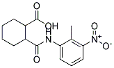 2-(2-METHYL-3-NITRO-PHENYLCARBAMOYL)-CYCLOHEXANECARBOXYLIC ACID Struktur