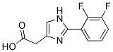 [2-(2,3-DIFLUOROPHENYL)-IMIDAZOL-4-YL]-ACETIC ACID Struktur