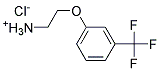 2-[3-(TRIFLUOROMETHYL)PHENOXY]-1-ETHANAMINIUM CHLORIDE Struktur