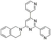 2-(2,6-DIPYRIDIN-3-YLPYRIMIDIN-4-YL)-1,2,3,4-TETRAHYDROISOQUINOLINE Struktur