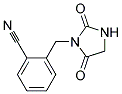 2-[(2,5-DIOXOIMIDAZOLIDIN-1-YL)METHYL]BENZONITRILE Struktur