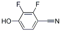 2,3-Difluoro-4-Cyanophenol Struktur