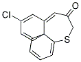 2-Chloro-11-oxo-dibenzo[B,C]-thiepin Struktur