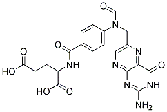 10-FORMYLFOLIC ACID USP(CRM STANDARD) Struktur