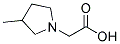 2-(3-METHYL)PYRROLIDINYL ACETIC ACID Struktur