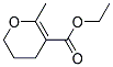 2-methyl-5,6-dihydropyran-3-carboxylic acid ethyl ester Struktur